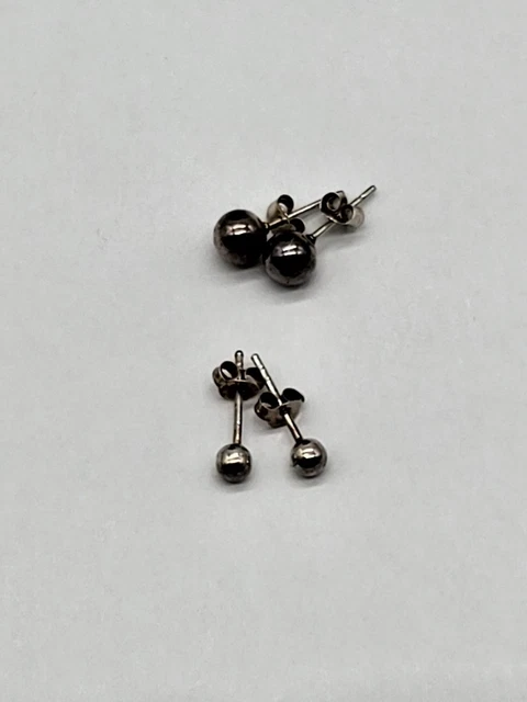 2 paires boucle d'oreille laiton clip couleur bronze 16mm