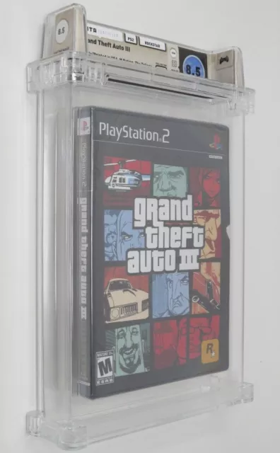 PS2 Playstation 2 GRAND THEFT AUTO: SAN ANDREAS WATA 9.6 Factory Sealed A++