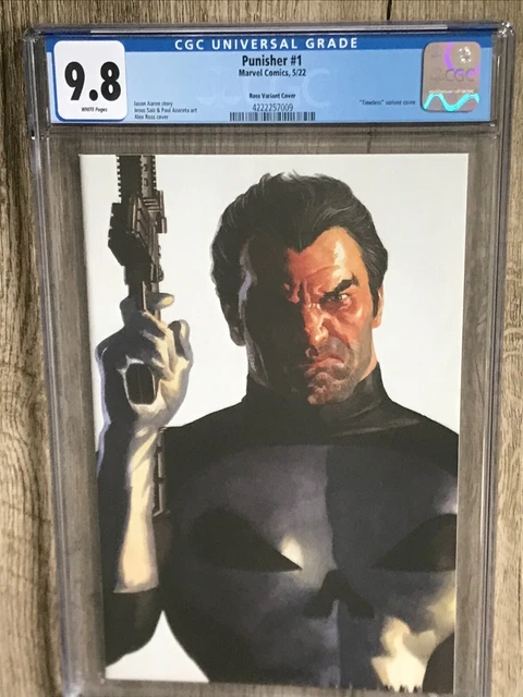 Punisher #1 (2022) CGC 9.8 Alex Ross "Timeless" Variant Cover Marvel