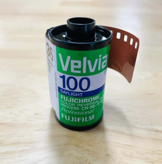 Fujifilm Fujichrome Velvia 100 35mm Film (1 Roll)