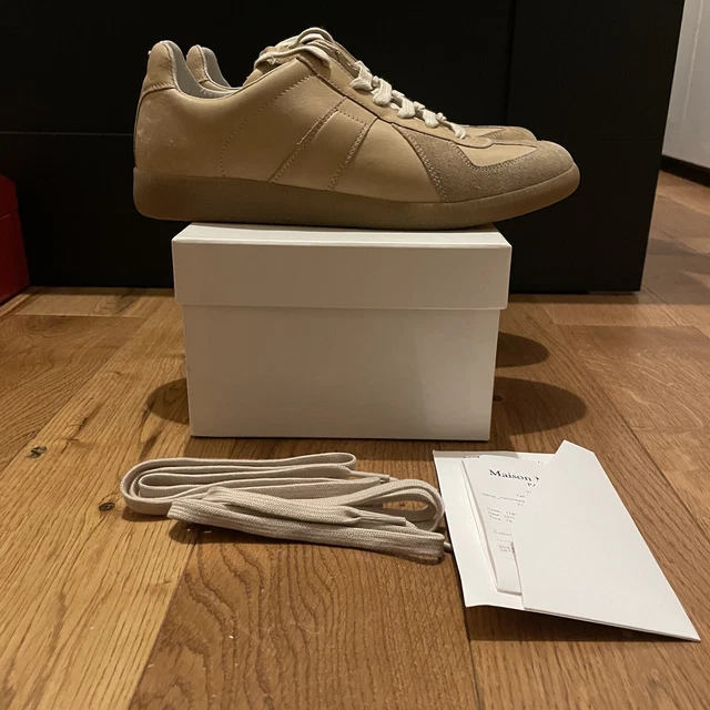 MAISON MARGIELA REPLICA Sneakers Rare Veg Tan Colorway Sz 41 EU