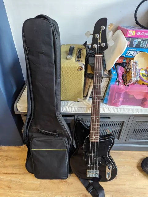Ibanez Talman TMB30 BK Bass Guitar – Black, Hardly Used