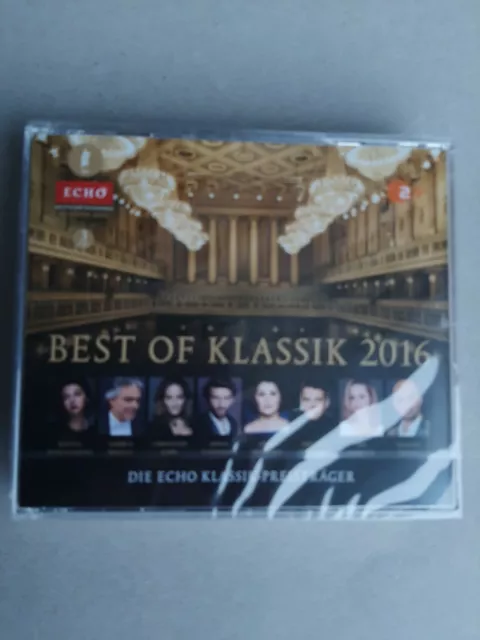 Best Of Klassik 2016  Die Echo Klassik-Preisträger  3 Cd Neu Andrea Bocelli/+