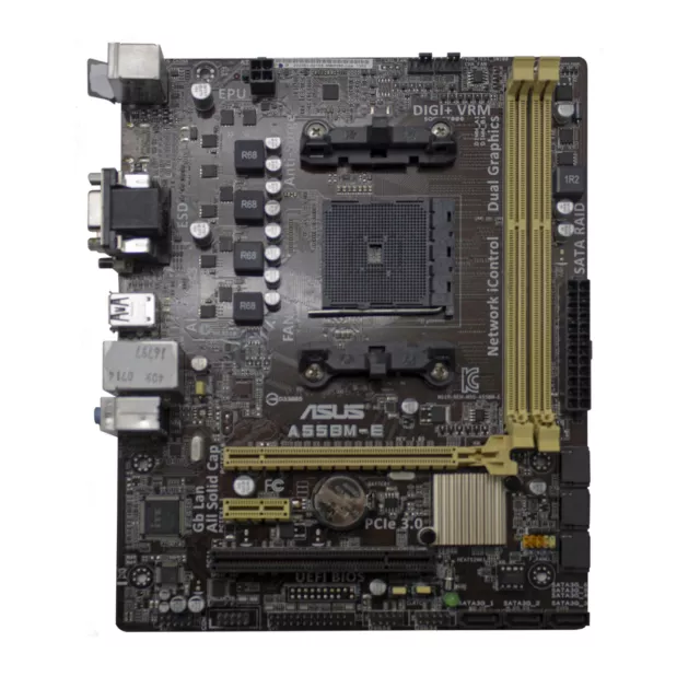 Carte Mère Asus A55BM-E AMD FM2 + Micro-Atx Matx 2 X DDR3 DVI VGA