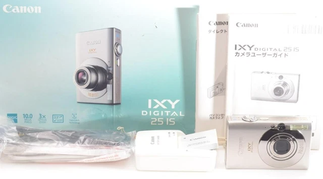 CANON IXY DIGITAL 25 IS Compact Digital Camera PC1262 Used