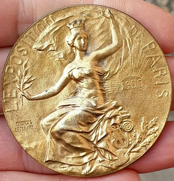 Médaille Paris 1911 ‘Les Amis De Paris’ Par Mérot – Bronze Français Rare