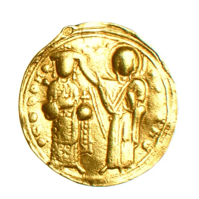 Empire byzantin Romanus III Gold Histamenon nomisma or Constantinople