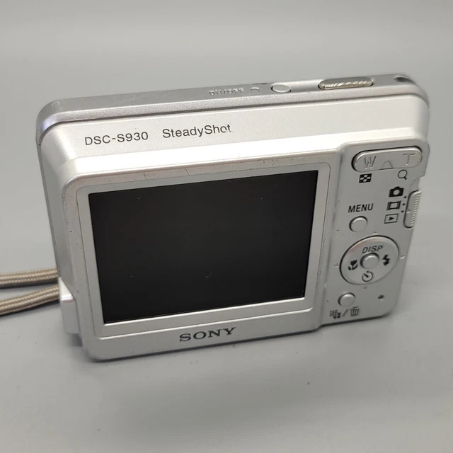 Sony Cybershot DSC-S930 10,1 megapixel fotocamera digitale compatta argento testato 2