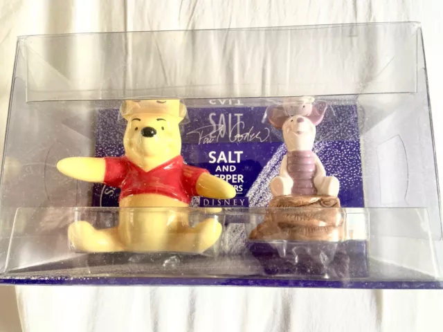 Paul  Cardew’s Disney Winnie -the- Pooh and Piglet Salt And Pepper Pots.  BNIB 3