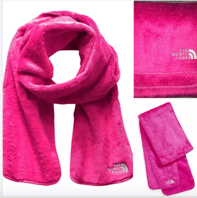 The North Face Fleece Scarf Barbie Pink Fuchsia. New w/tags.