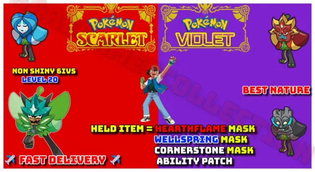 Pokemon Scarlet/Violet ✨ SHINY MEW Lv.15 Go Event LEGENDARY 6IV Timid  MasterBall – ASA College: Florida