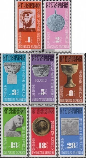Bulgarien 2392-2399 (kompl.Ausg.) gestempelt 1974 Nationale Kunstgegenstände