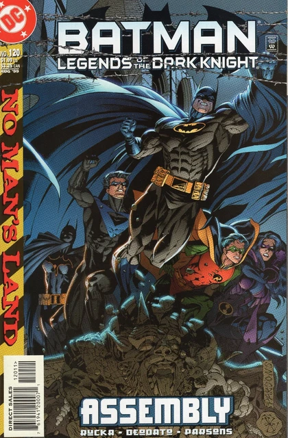 Batman Legends Of The Dark Knight 120  -1St Cassandra Cain -  Dc Comics
