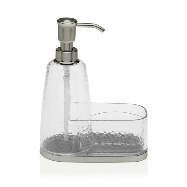 Dispensador de Jabón Versa Transparente Poliestireno [8 x 19,5 x 16 cm]