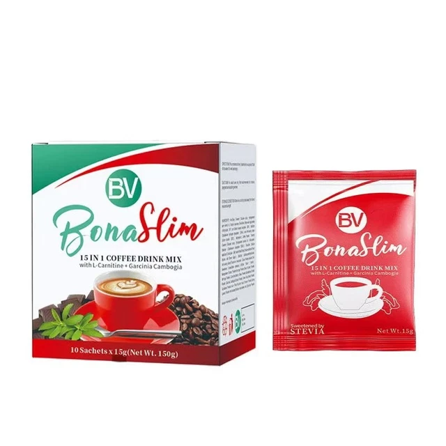 Café Noir Instantané Intense - Réducteur D'appétit - 30 Sachets - Sans Sucre - Neuf