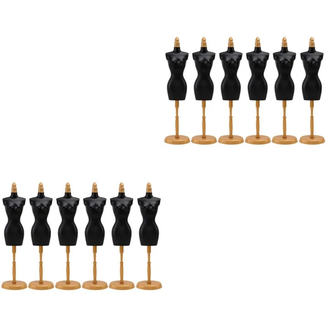 Mini-Puppenformen nähen 2x Mikro-Landschafts-Dekor Puppen-Schaufensterpuppe Nähf