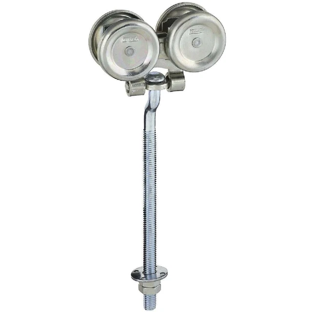 1 Pair BOX RAIL HANGERS 9" Bolts Sliding Barn Door Roller Stanley National