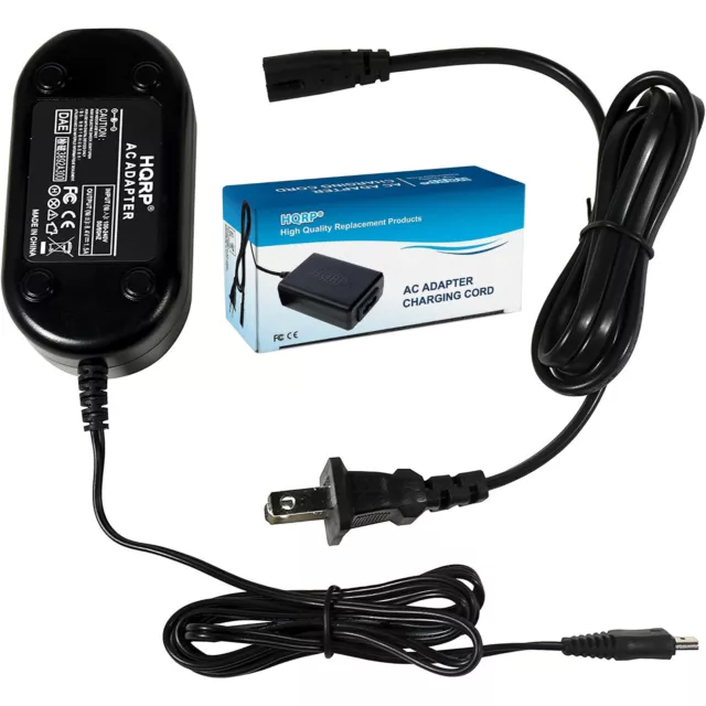 AC Power Adapter / Charger for Canon ZR850, ZR900, ZR930, ZR950, ZR960 Camcorder
