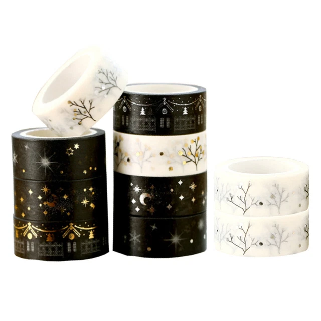 10 rollos cinta adhesiva papel japonés cinta washi hecha tú mismo