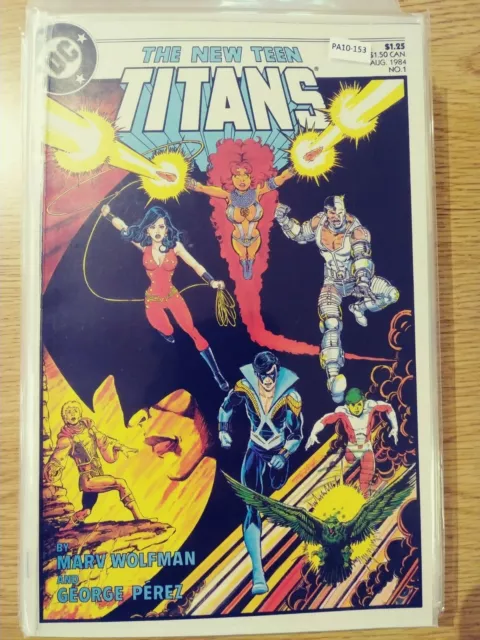 New Teen Titans vol.2 #1 1984 High Grade 9.2 DC Comic Book PA10-153