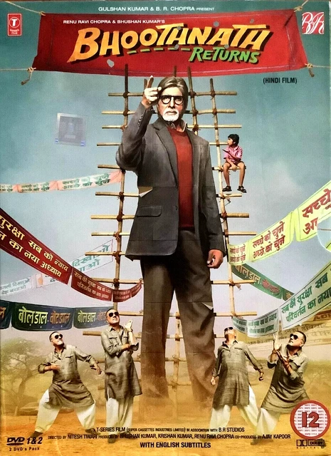 BHOOTHNATH RETURNS-(2 DVD Set)Amitabh Bachchan New Bollywood Dvd