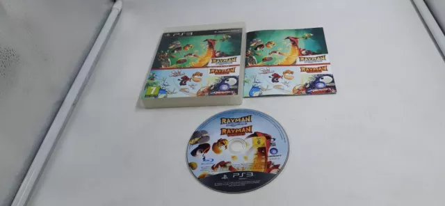 Jeu Sony Playstation 3 PS3 Rayman Legends + Rayman Origins complet