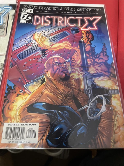 District X #2 (Aug 2004, Marvel [Knights]) [1st Appearance Mr. M] Hine, Yardin D