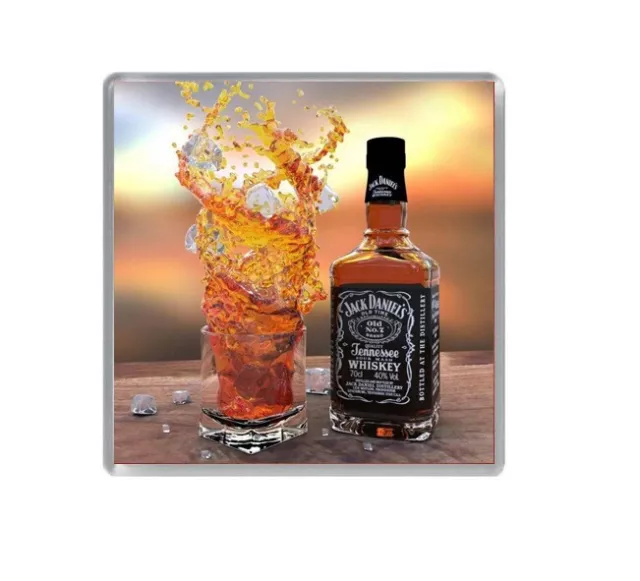 Glass Whiskey Splash Table Coaster Vintage Classic Beer Coffee Tea Drink Cup Mat