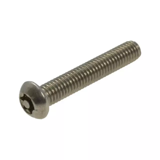 Button Head Post Torx Security Machine Screw Metric Coarse Stainless G304