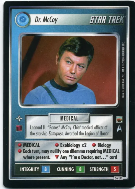 Star Trek CCG Trouble with Tribbles Rare's Cards Are Nr-Mint. Drop Down Box Sale