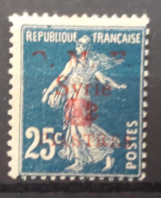 Fr. Colonies , Syr. 1920 , Alep  red FLURON , 2 pi. , MNH**