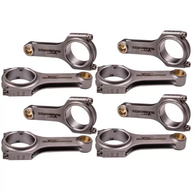 Barre di collegamento fascio H forgiate 4340 per Chevrolet piccolo blocco 2.100" diario asta