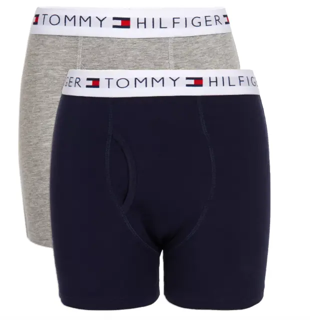TOMMY HILFIGER UNDERWEAR Underpants 2 Boys Boxer Briefs S M L XL