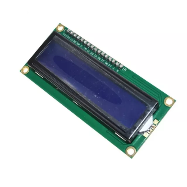 1 pièce interface série IIC/I2C/TWI/SP​I1602 16 X 2 caractères module LCD écran bleu 2