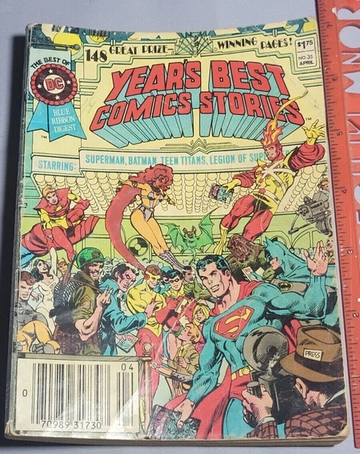 Best of DC Blue Ribbon Digest # 35 (1982) Years Best Comic Stories 