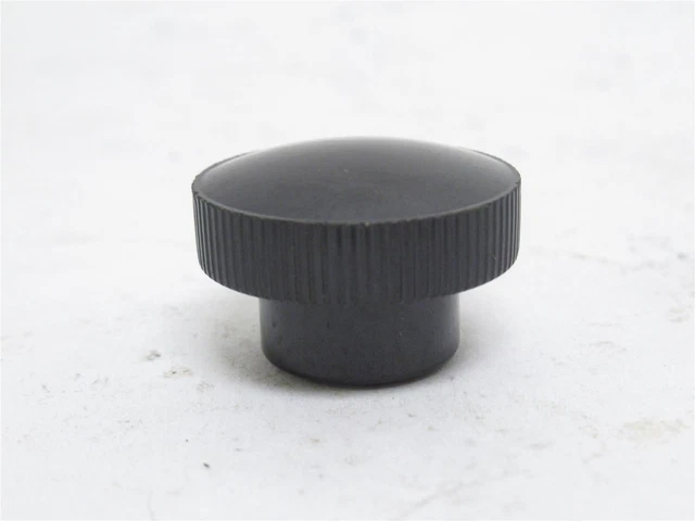 232219 New-No Box; Hayssen 10267A0452 Knurled Plastic Black Knob; 1/4-20 Thread