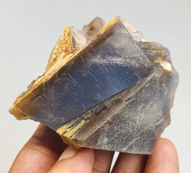 245 Gram Beautiful Natural Cubic Fluorite Specimen From kharan, Pakistan