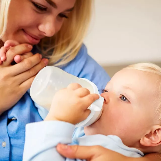 Baby Fütterung Pflege Flaschenhalter Easy Grip Kunststoffgriff für AVENT Natural 2