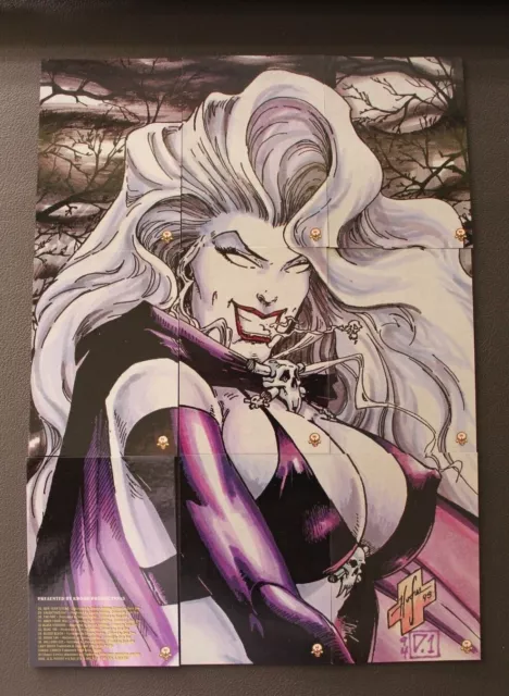 VINTAGE CHAOS LADY DEATH AVENGELYNE Evil ERNIE VAMPIRELLA TRADING 9 CARD Lot