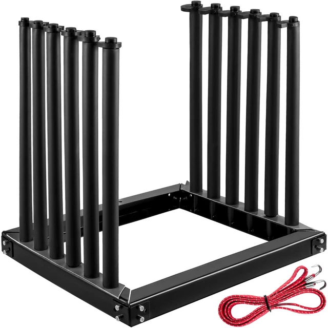 Support D'Haltères Vertical Rack Pour Disque De Poids 454 Kg Avec Roues P 010811244384