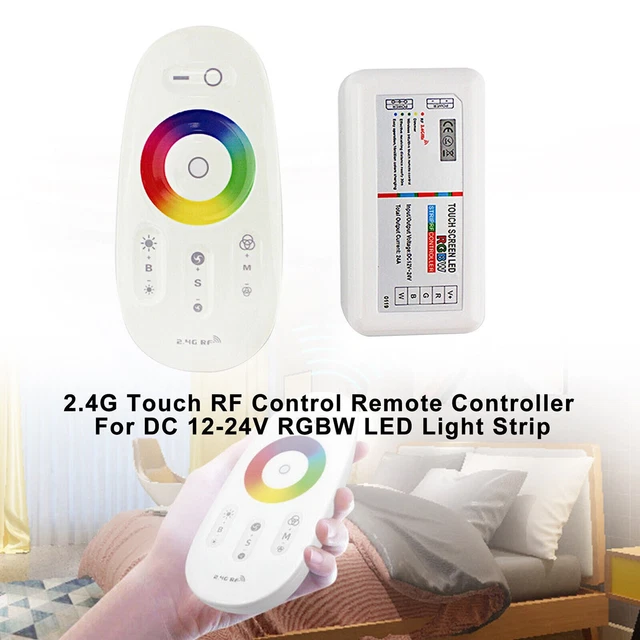 Télécommande Tactile LED RGB + Unité De Contrôle Pour Ruban LED 12V/24V - Neuf