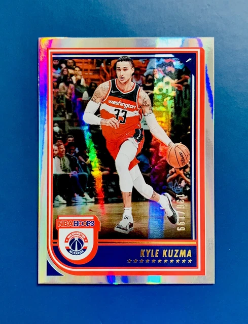 Kyle Kuzma 2022-23 Panini Hoops Premium Silver Box set Refractor  /199 #113 SP
