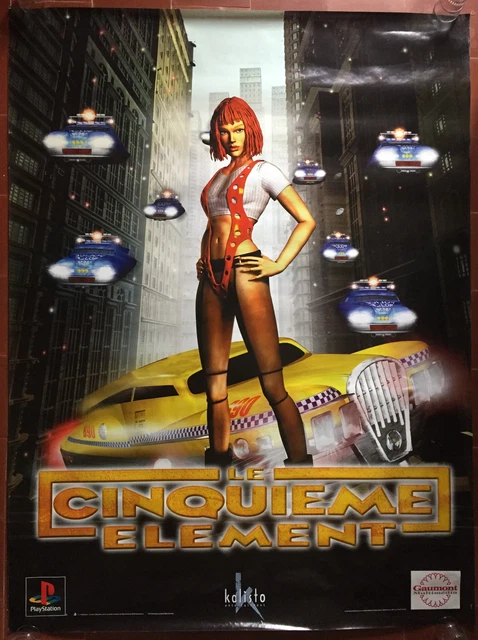 AFFICHE LE CINQUIEME ELEMENT Fifth Element LUC BESSON Milla Jovovich ...