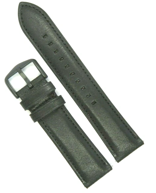 Bracelet De Rechange Fossil En Cuir Marron - 20mm - Modèle JR1395 Pour Montres Braun - Neuf étiqueté