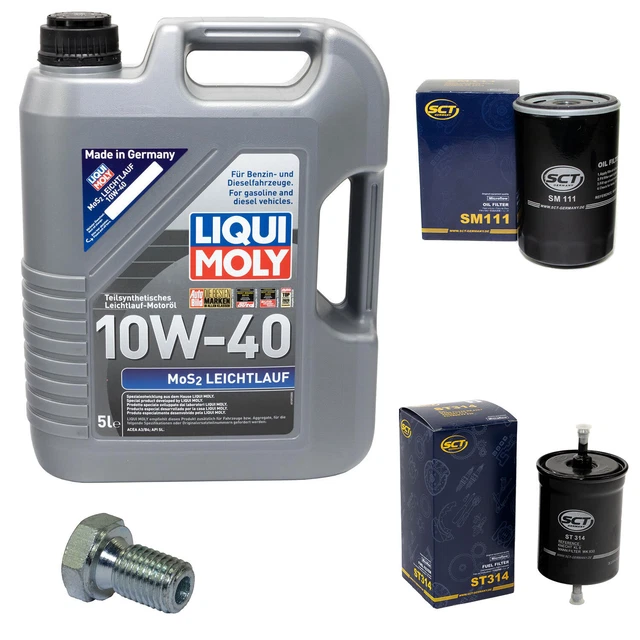 Kit De Inspección Y Mantenimiento Para BMW Serie 5 E60/E61 525d Y 530d - Filtros Y Aceite Completo (BESTPRICE)