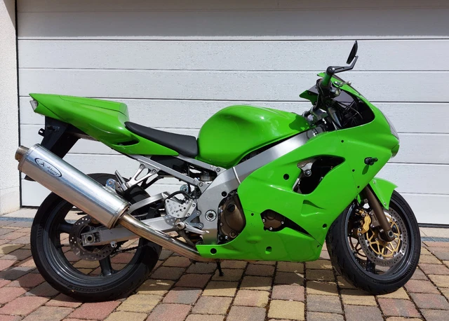 Kawasaki ZX9R ZX-9R Ninja, ZX900E, grün, TOP gepflegt, EZ 2004