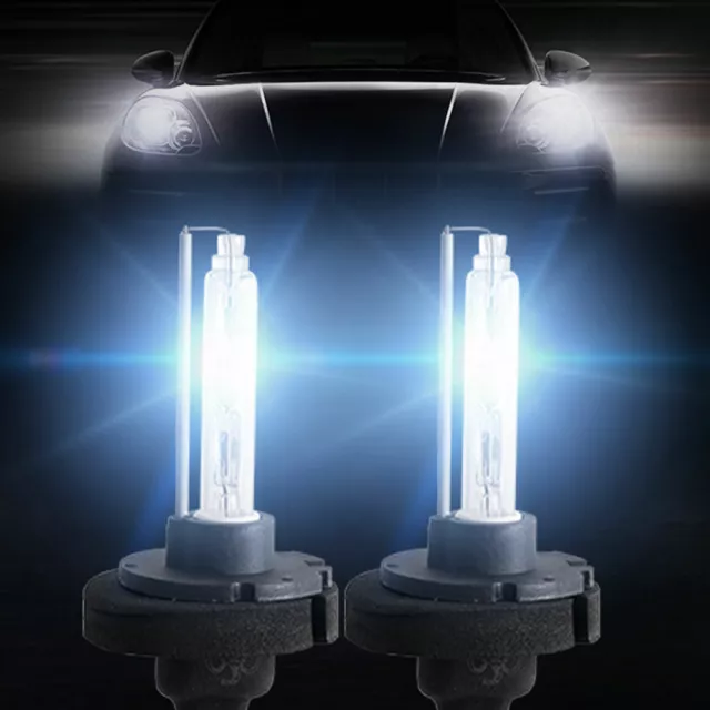 2Pcs D2H Xenon Bulbs With Ballast Replacement Car Headlight Globes HID 6000K