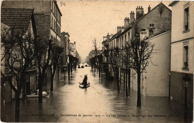 CPA Alfortville - La Rue Veron (275210)