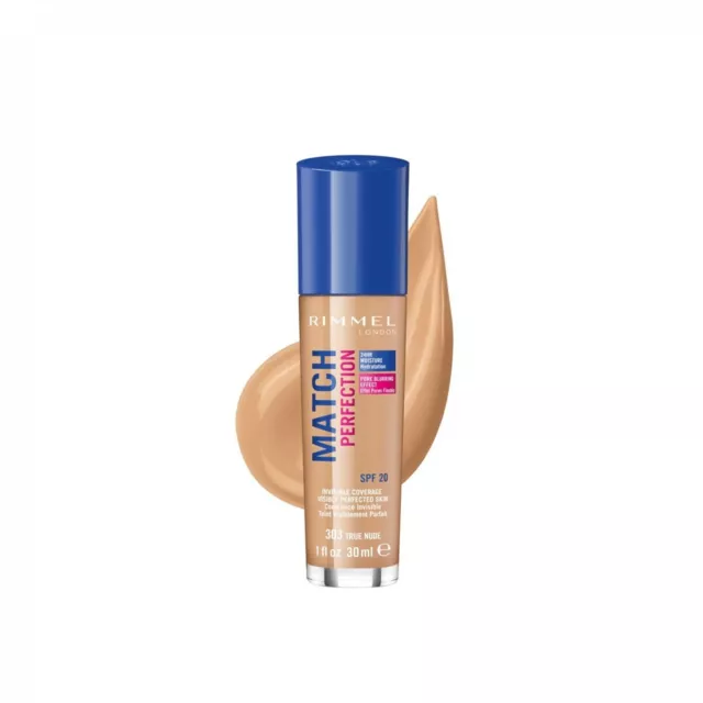 Rimmel London Match Perfection Foundation 303 True Nude Beige