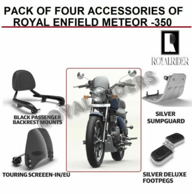 Acerbis ROYAL ENFIELD METEOR "SCHIENALE PASSEGGERO CON IMBOTTITURA SCHIENALE" NERO 
